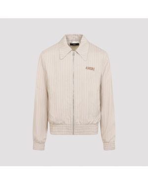 Amiri Striped Jacket - Natural