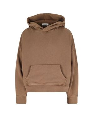 Entire studios 100% Organic Cotton Crewneck Sweater - Brown