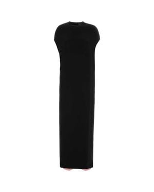 Tom Ford Two-Tone Stretch Silk Jumpsuit - Black