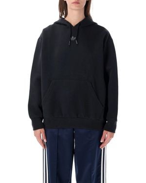 adidas Originals Oversized Fleece Hoodie - Blue