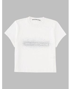 Alexander Wang Logo T-Shirt - White