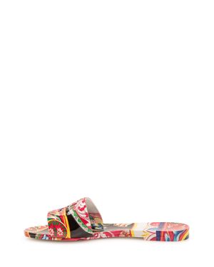 Dolce & Gabbana Cubic Patterned Sandals - Pink