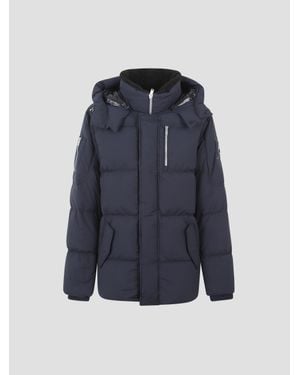 Moose Knuckles Everest Puffer 3Q Jacket - Blue