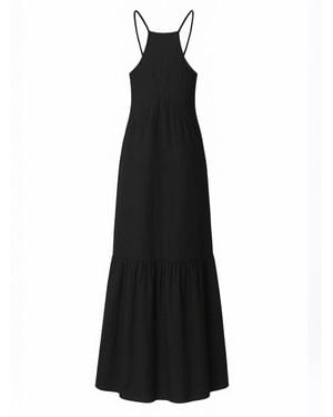 Isabel Marant Isabel Marant Etoile Marant Étoile Vasma Organic Cotton Voile Dress - Black
