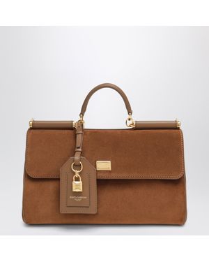 Dolce & Gabbana Medium My Sicily Mini Bag - Brown