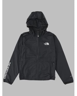 The North Face Boys Windwall Hoodie Jacket - Gray