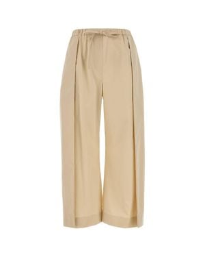 Loewe Poplin Paula Ibiza Pant - Natural