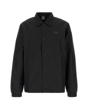 New Balance Lightweight Coaches Jacket - Black