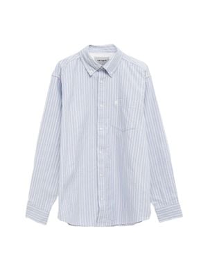 Carhartt Kanan Stripe Shirt - White