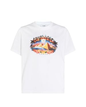 CASABLANCA Classic T-Shirt - White
