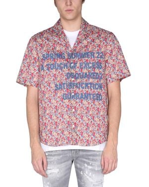 DSquared² Bowling Shirt - Red
