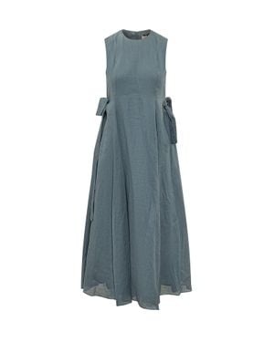 Max Mara Sleeveless Long Dress - Blue