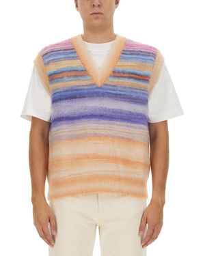 Missoni Knitted Vest - Blue