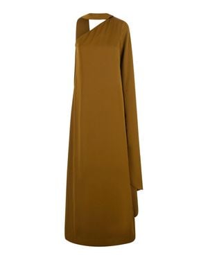 Solace London Maxi Long Dress - Natural