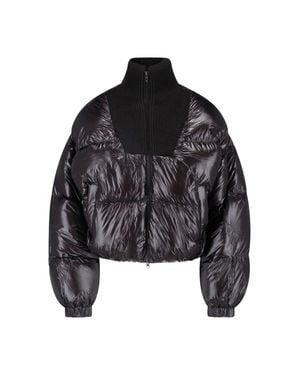 DIESEL Ribbed Performance Jacket - Black