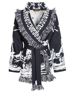 Alanui Canyon Spirit Cardigan - Black