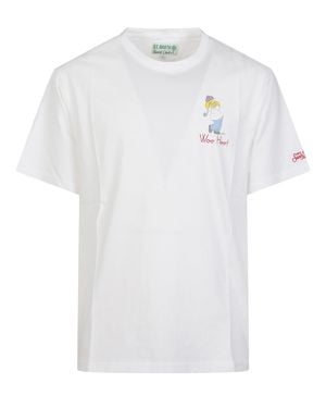 MC2 Saint Barth Classic Mini T-Shirt For - White