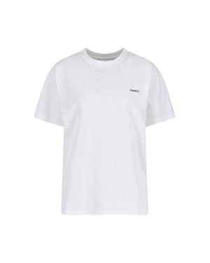 Coperni 100% Organic Cotton Essential T-Shirt - White
