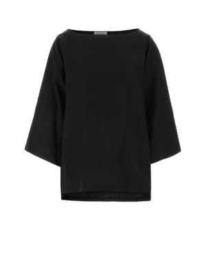 The Row Junia Top - Black