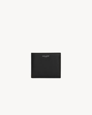 Saint Laurent Bi-Fold Wallet - White
