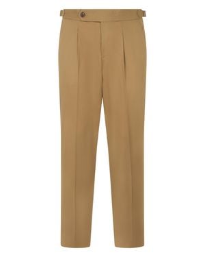 BOSS Straight Pants - Natural