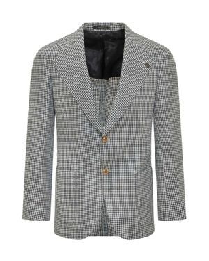 Gabriele Pasini Pinstriped Double-Breasted Jacket - Gray