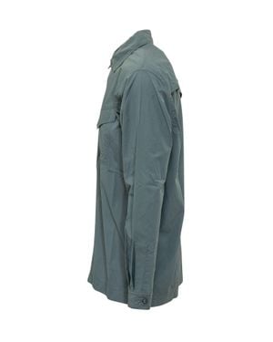 Klättermusen Long Sleeve Utility Shirt With Pockets - Blue