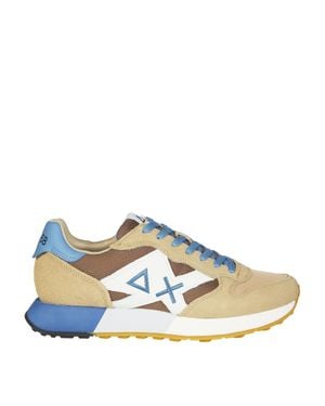 Sun 68 Bicolor Sneakers - Blue