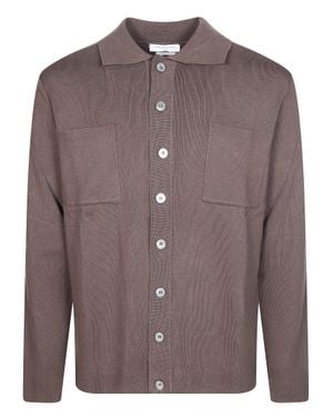 Daniele Fiesoli Stylish Jacket Shirt For Spring/Summer 2026 - Brown