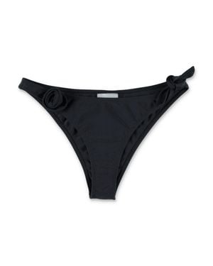 Coperni Flower Detail Bikini Bottom - Black