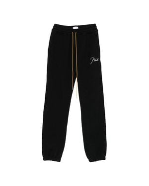 Rhude Classique Cuffed Sweatpant - Black