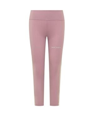 Palm Angels Logo Track Leggings - Pink