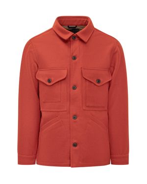 Manifattura Ceccarelli Jacket With Front Pockets - Red
