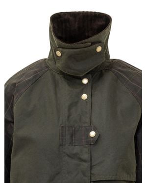 Barbour Checkered Design Kirkless Jacket - Black