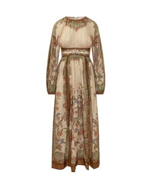 Zimmermann Indra Maxi Dress - Natural
