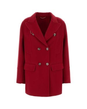 Ermanno Scervino Wool Jacket - Red