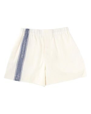 JW Anderson Linen Shorts - White