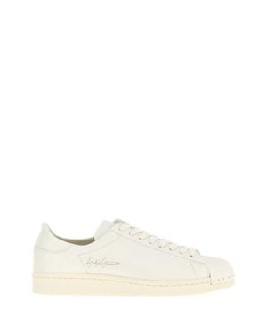 Y-3 Leather Superstar Sneaker - White