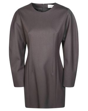 P.A.R.O.S.H. Stretch Jersey Gown - Gray
