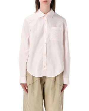 Loewe Cotton Poplin Shirt - White
