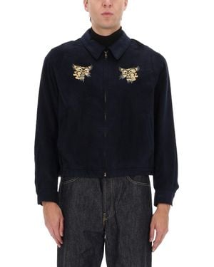 Visvim Norad Blouson (Silk) - Blue