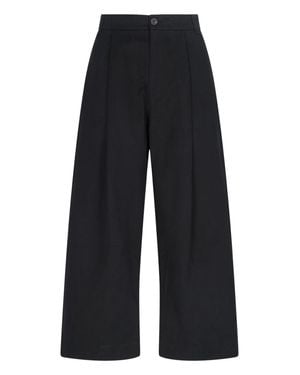 Studio Nicholson 100% Cotton Pants - Blue