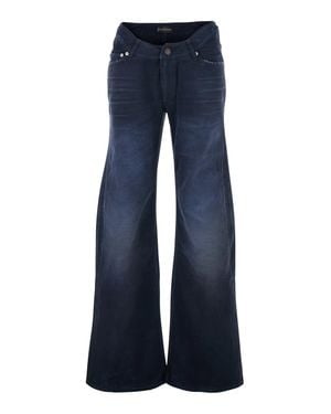 Balenciaga Jeans Five-Pocket Cotton - Blue