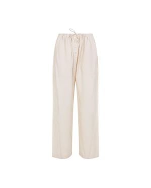 Studio Nicholson Wide Leg Nude & Neutrals - Natural