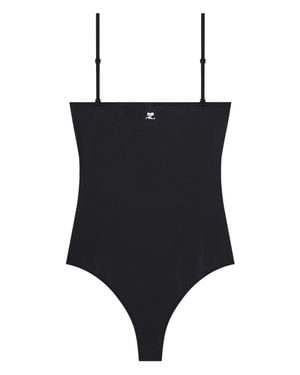 Courreges Heritage Swimsuit - Black