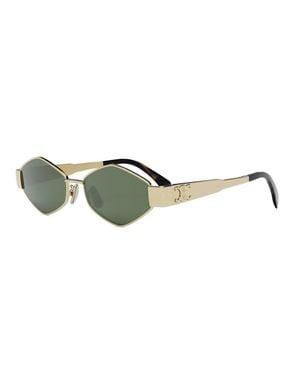 Celine Mini Sunglasses - Green