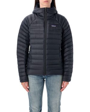 Patagonia Down Sweater Hoody Recycled Down Jacket - Blue