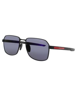 Prada Metal Sunglasses Ps 54Ws 57-18-140 - Black