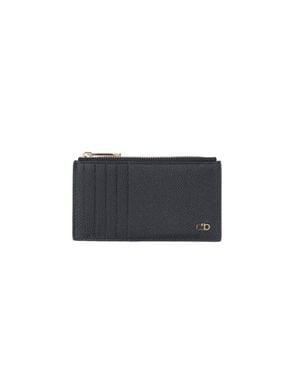 Ferragamo Calf Leather Wallet - Black
