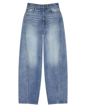 Givenchy Faded Cotton Jeans For - Blue